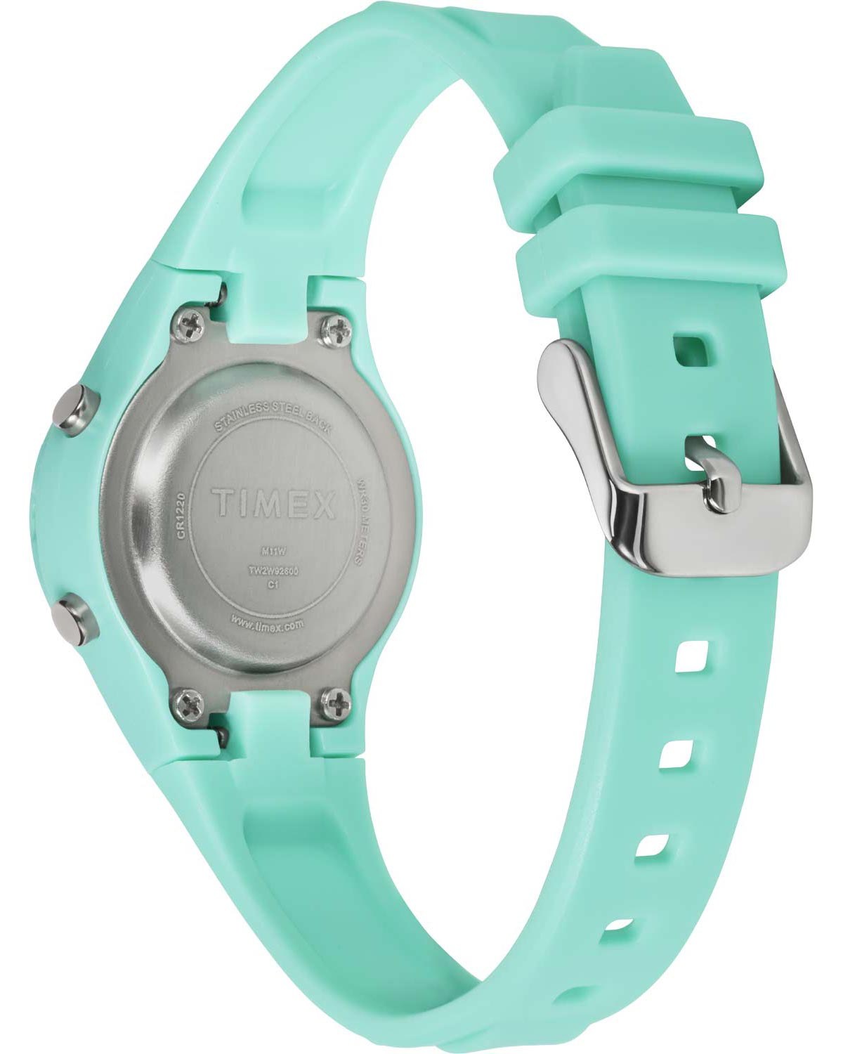 Παιδικό ρολόι TIMEX Time Machines Chronograph Turquoise Resin Strap