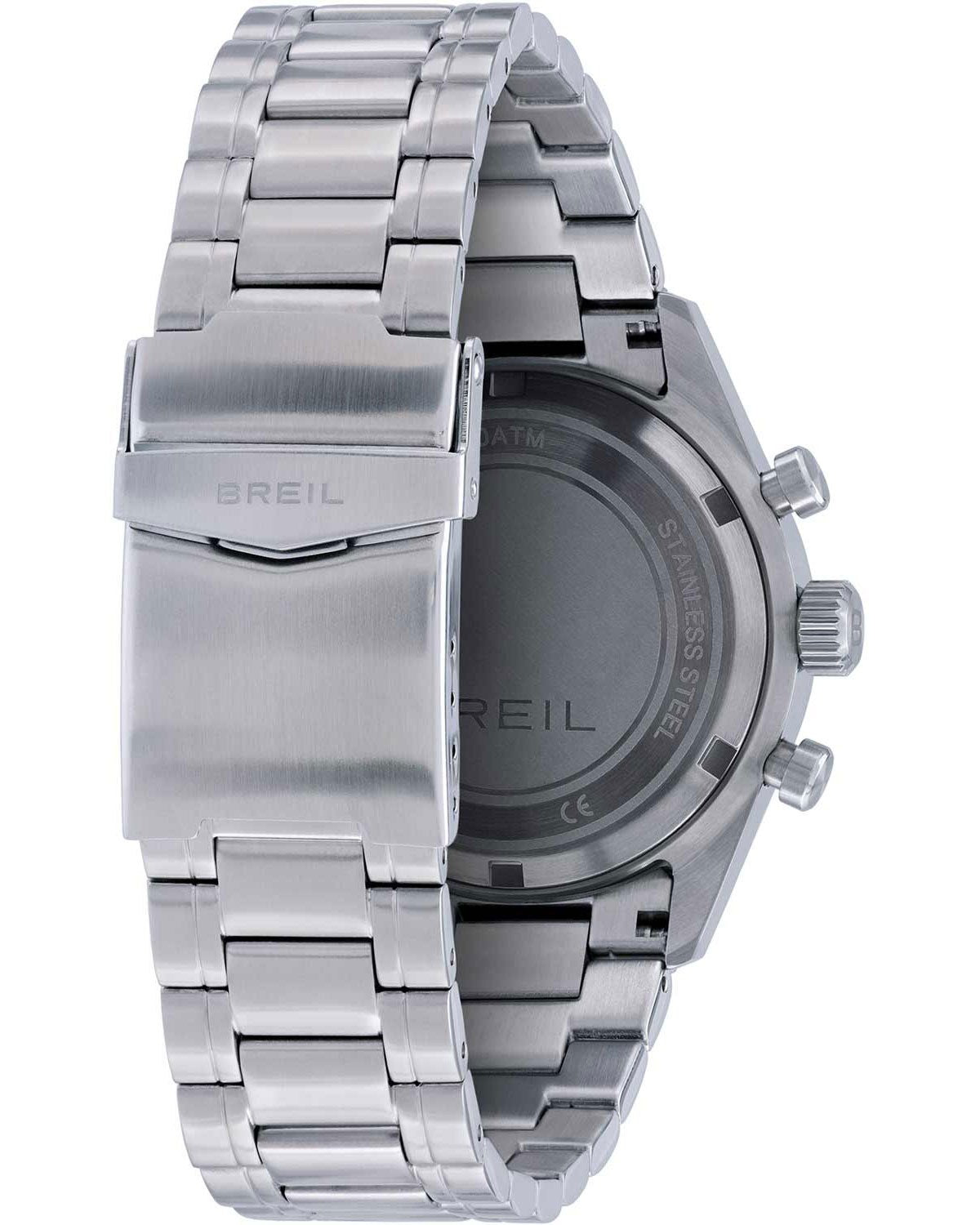 Ρολόι BREIL Extreme Noir Chronograph Silver Stainless Steel Bracelet