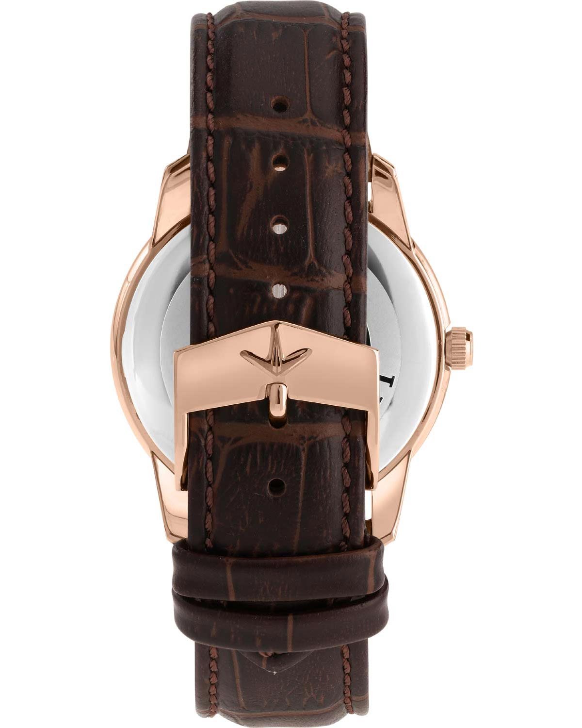 Ρολόι LUCIEN ROCHAT Iconic Brown Leather Strap