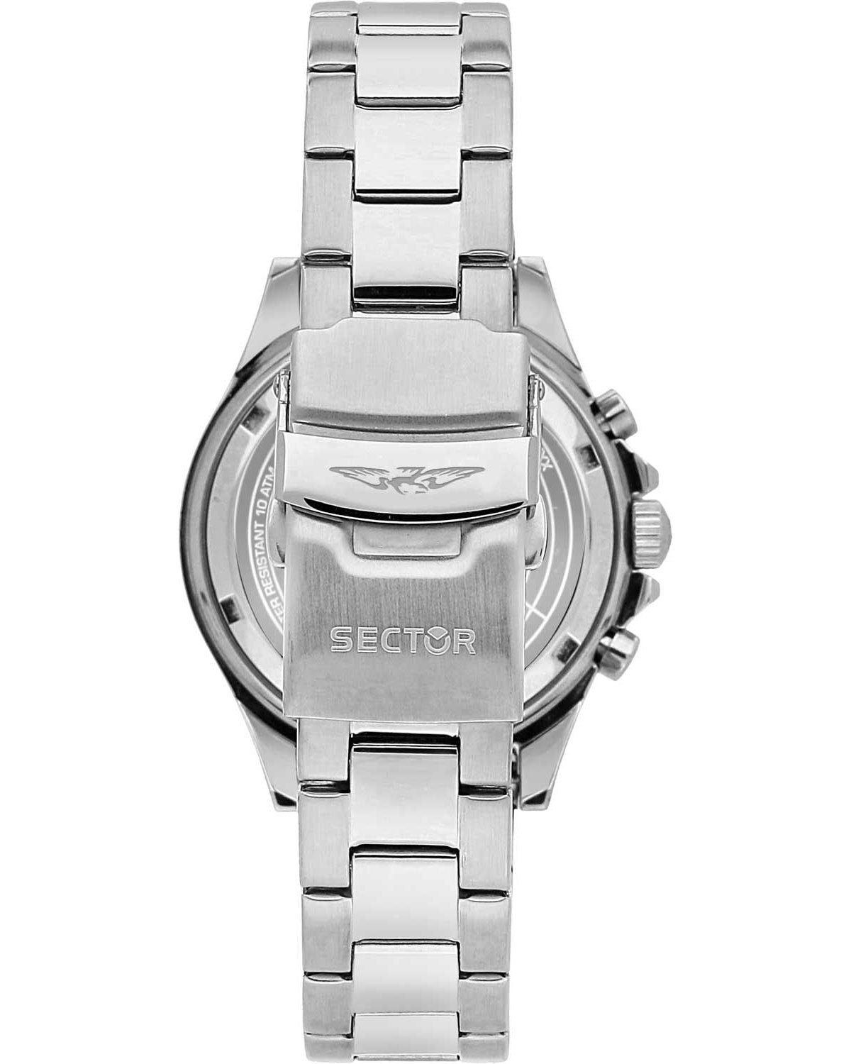 Ρολόι SECTOR 230 Chronograph Silver Stainless Steel Bracelet