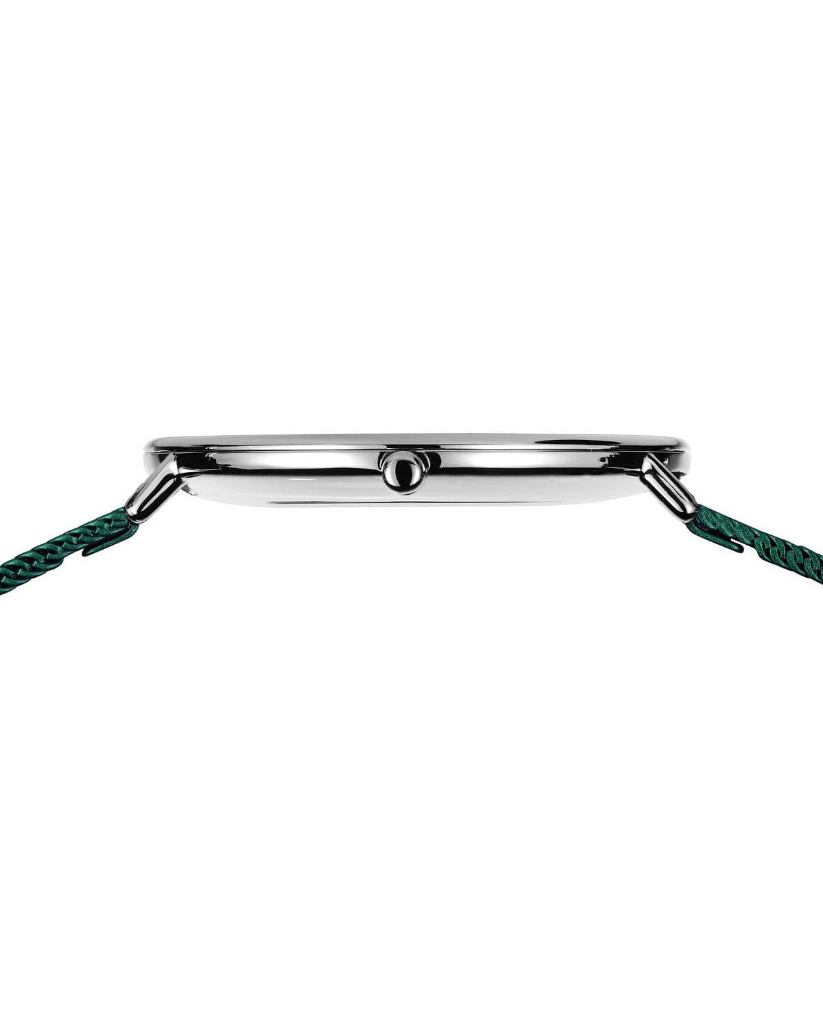 BERING Ultra Slim Green Stainless Steel Bracelet