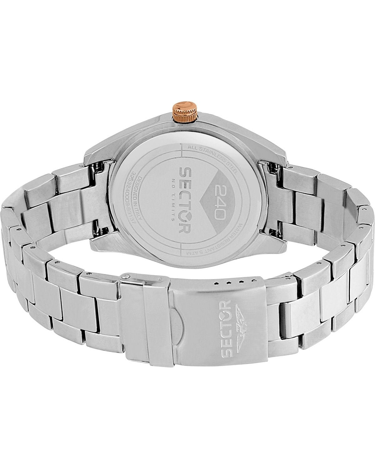 Ρολόι SECTOR 240 Silver Stainless Steel Bracelet