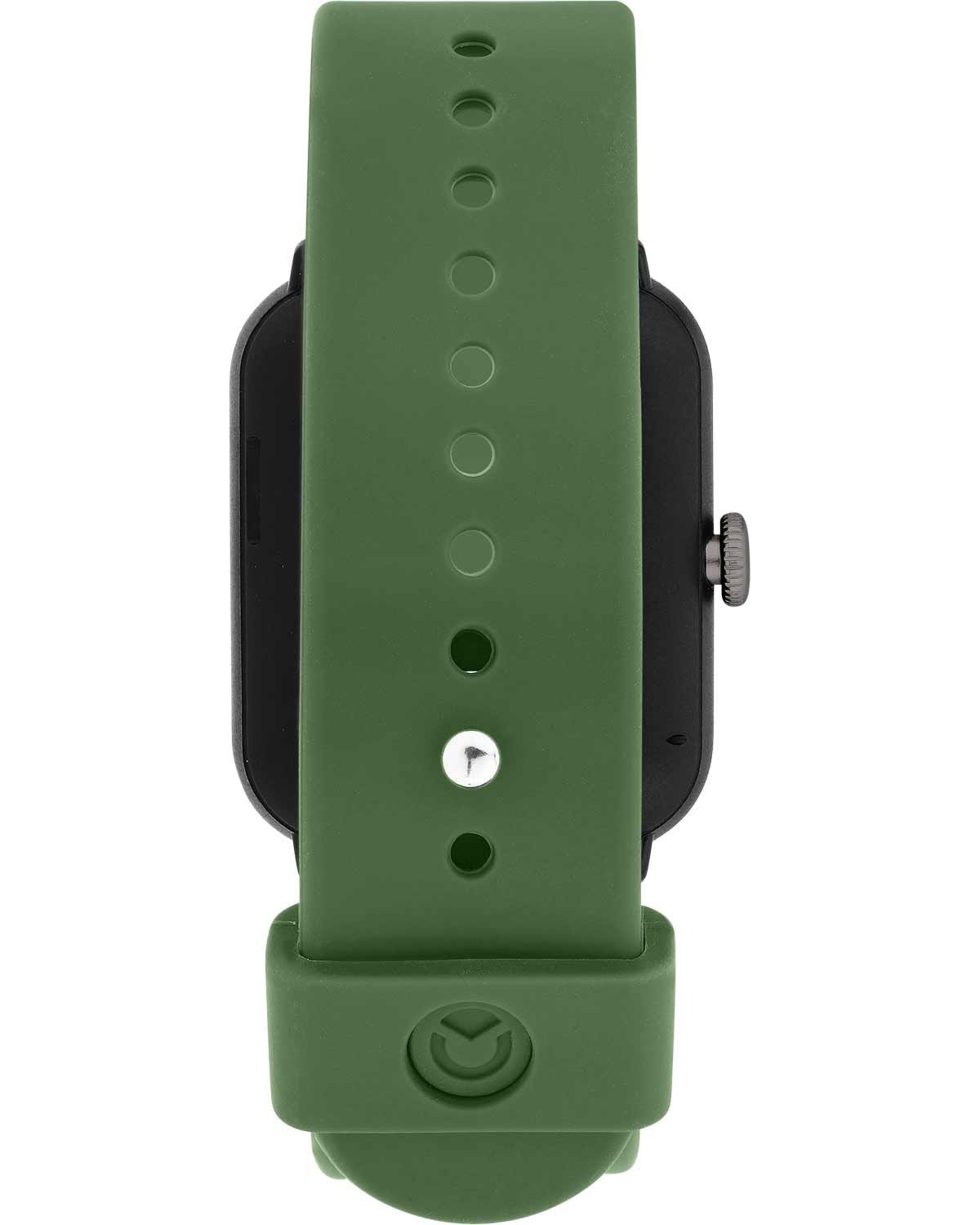 Ρολόι SECTOR S-08 Smartwatch Green Silicone Strap