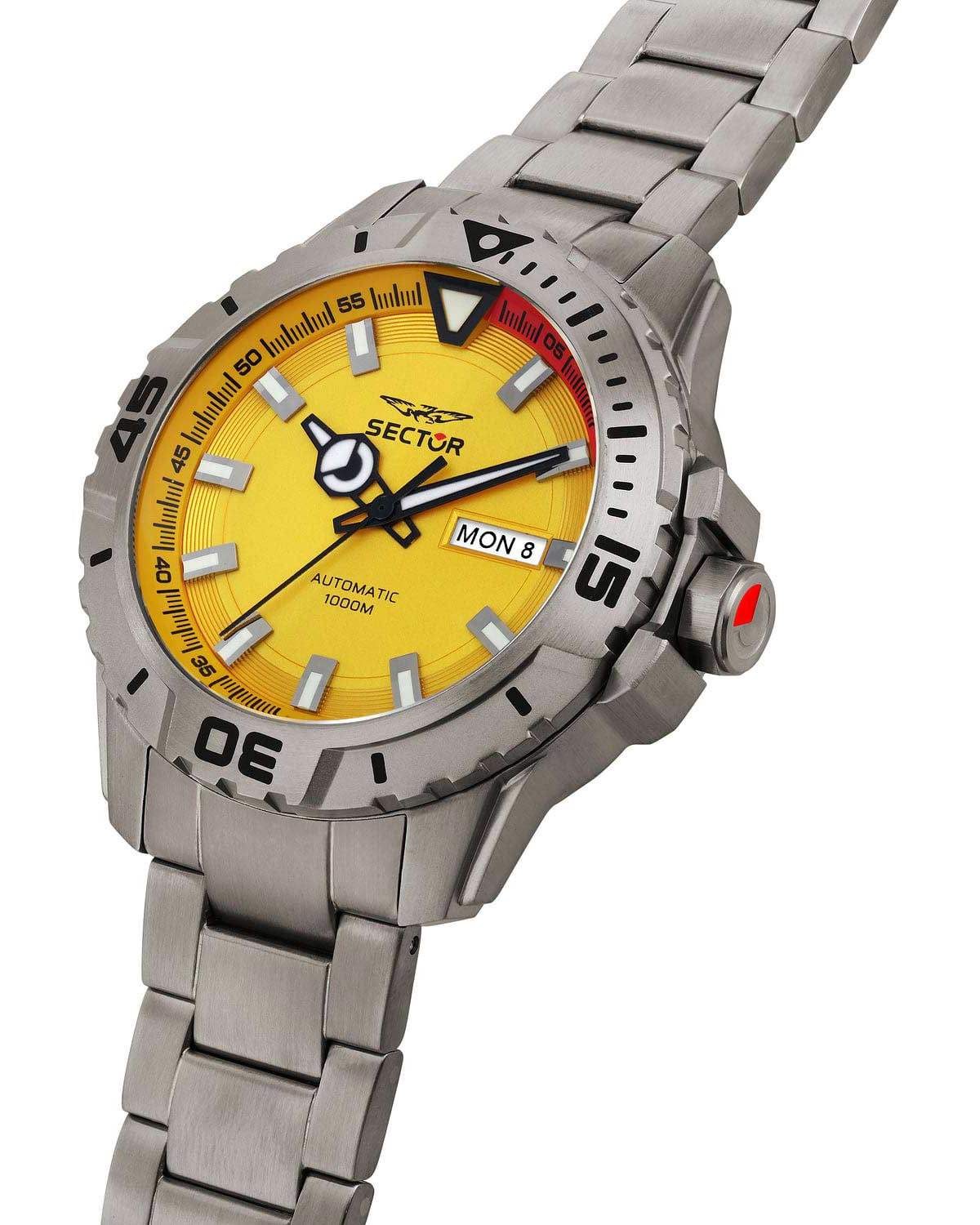 Ρολόι SECTOR Legend Divers Automatic Silver Titanium Bracelet