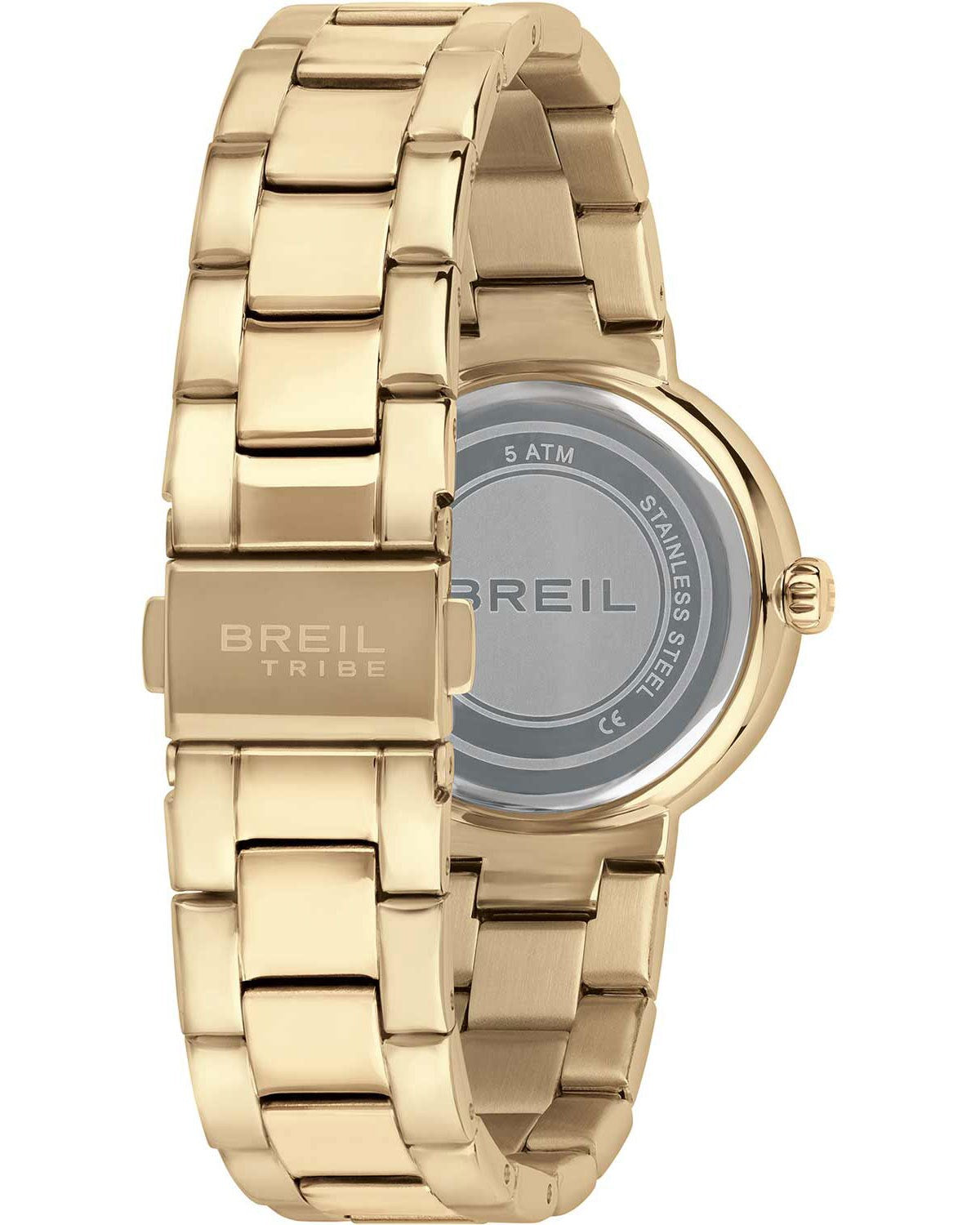 Ρολόι BREIL Tribe Dance Floor Crystals Gold Stainless Steel Bracelet