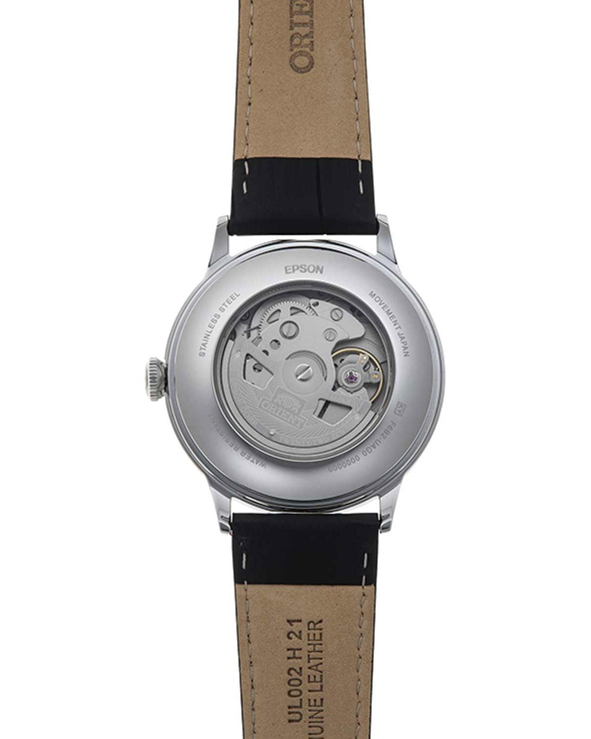 Ρολόι ORIENT Classic Automatic Black Leather Strap
