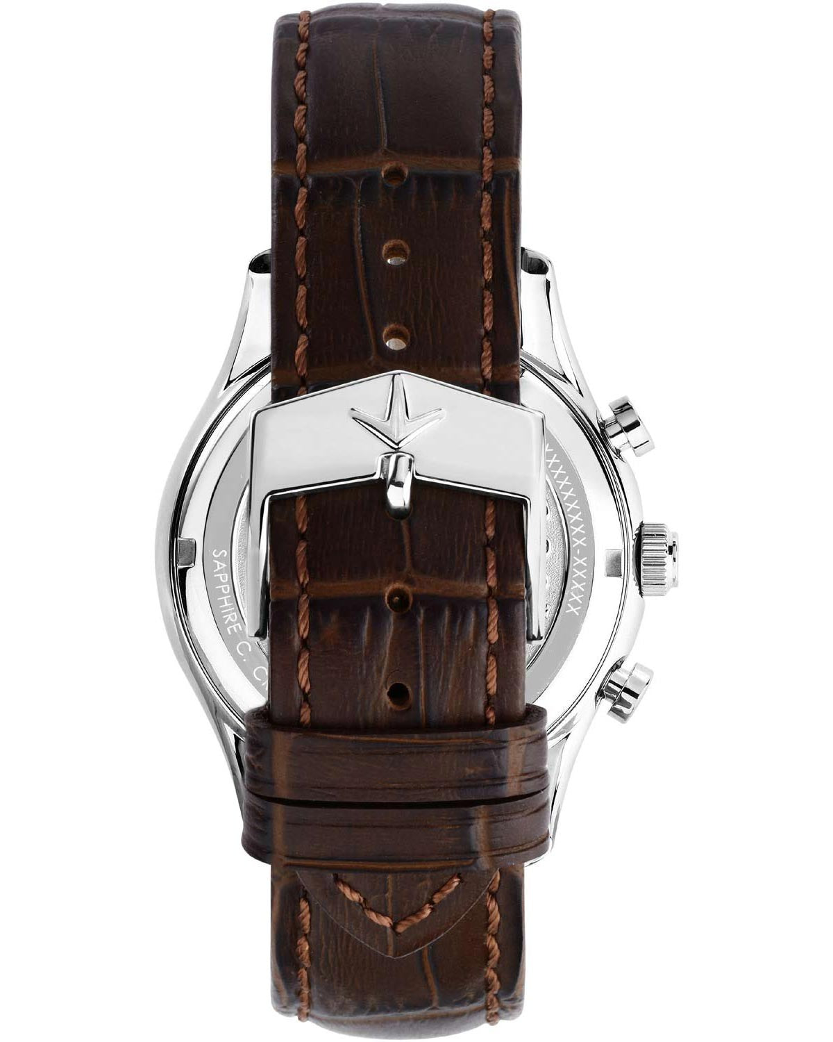 Ρολόι LUCIEN ROCHAT Montreux Chronograph Brown Leather Strap
