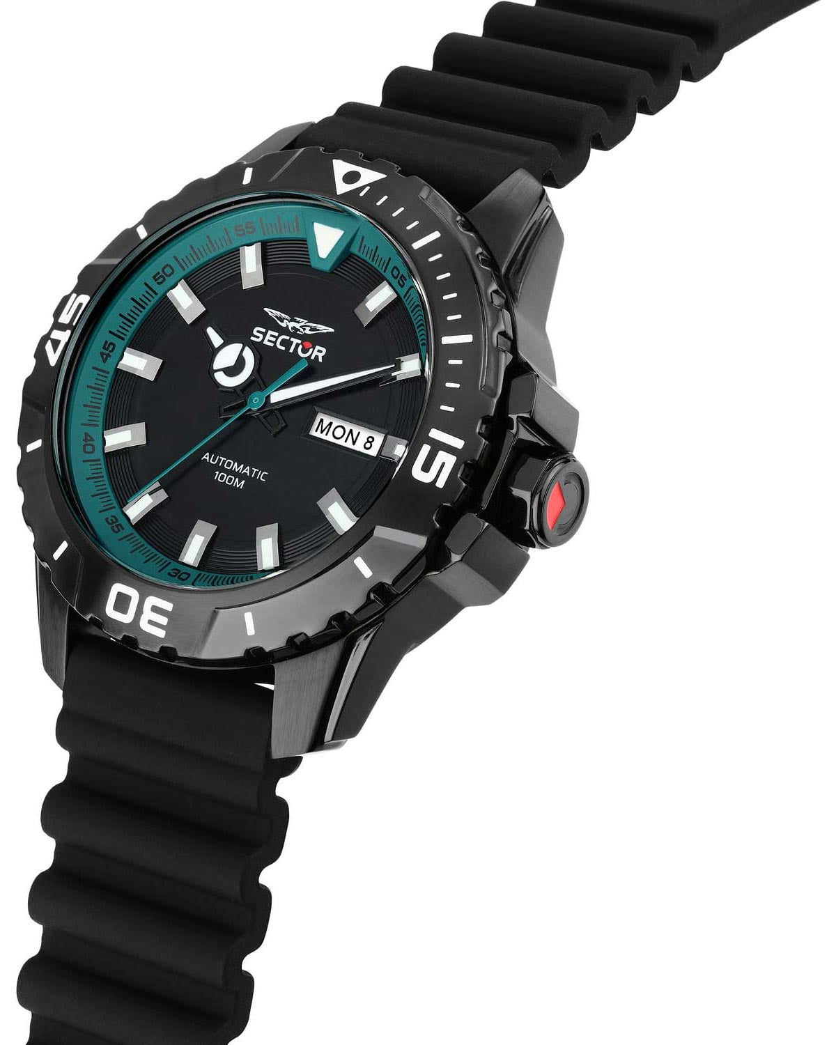 Ρολόι SECTOR Legend Automatic Black Plastic Strap Gift Set