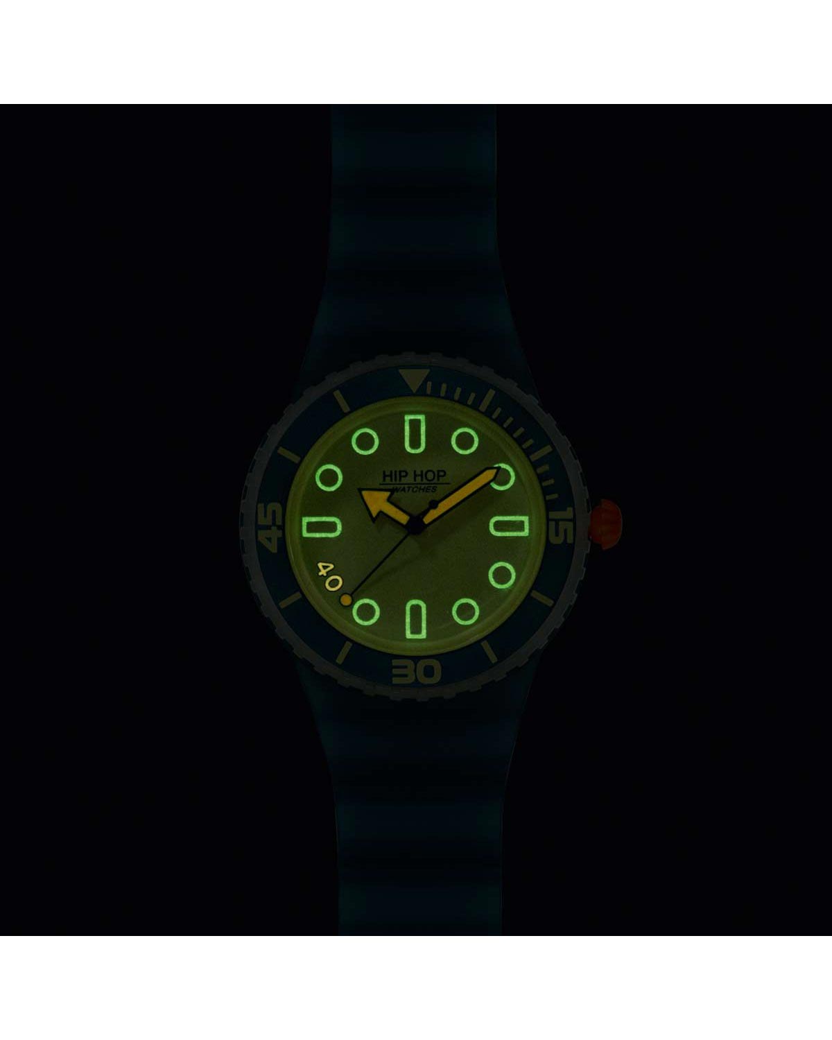 Ρολόι HIP HOP Master Silicone Strap 40th Anniversary Special Edition Gift Set