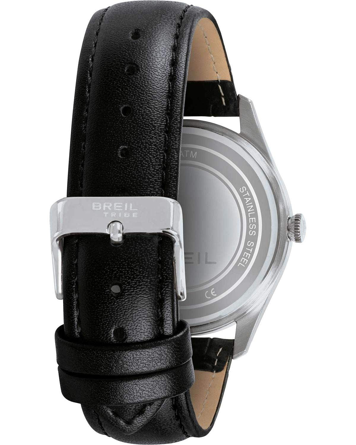 Ρολόι BREIL Tribe Refine Black Leather Strap