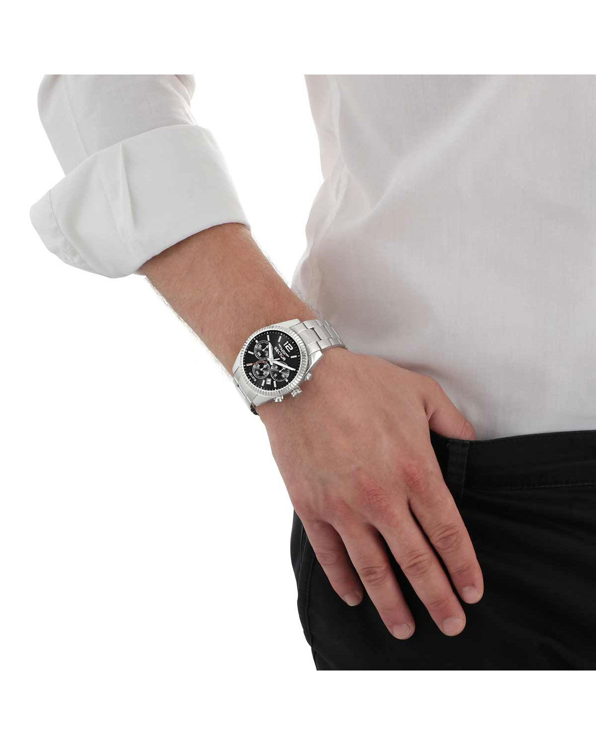 Ρολόι SECTOR 240 Chrono Stainless Steel Bracelet