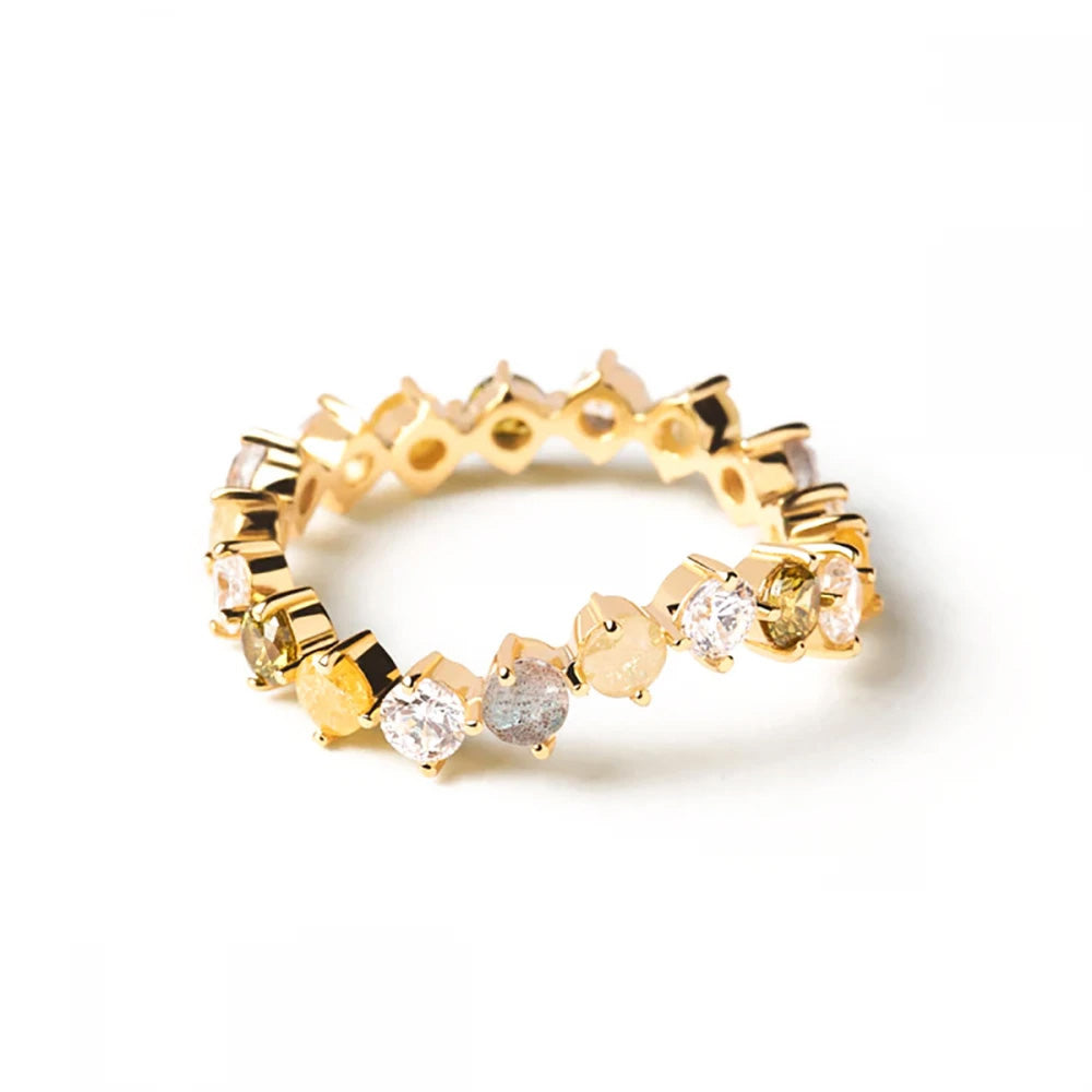 PDPaola April Gold Ring
