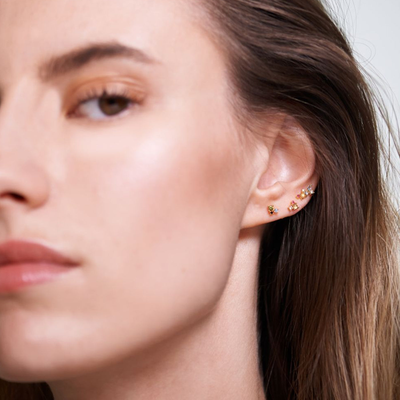 Set Σκουλαρίκια PDPaola Atelier La Palette Gold