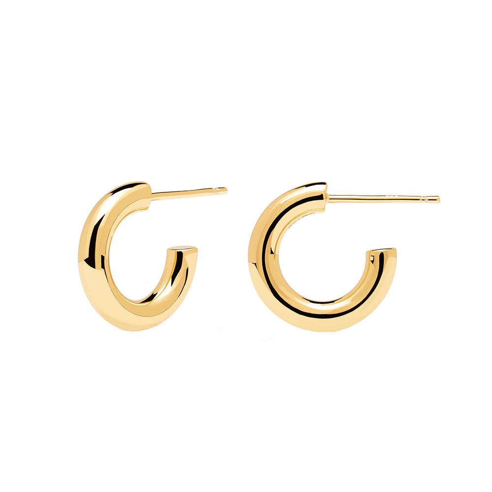 PD Paola Mini Cloud Gold Earrings