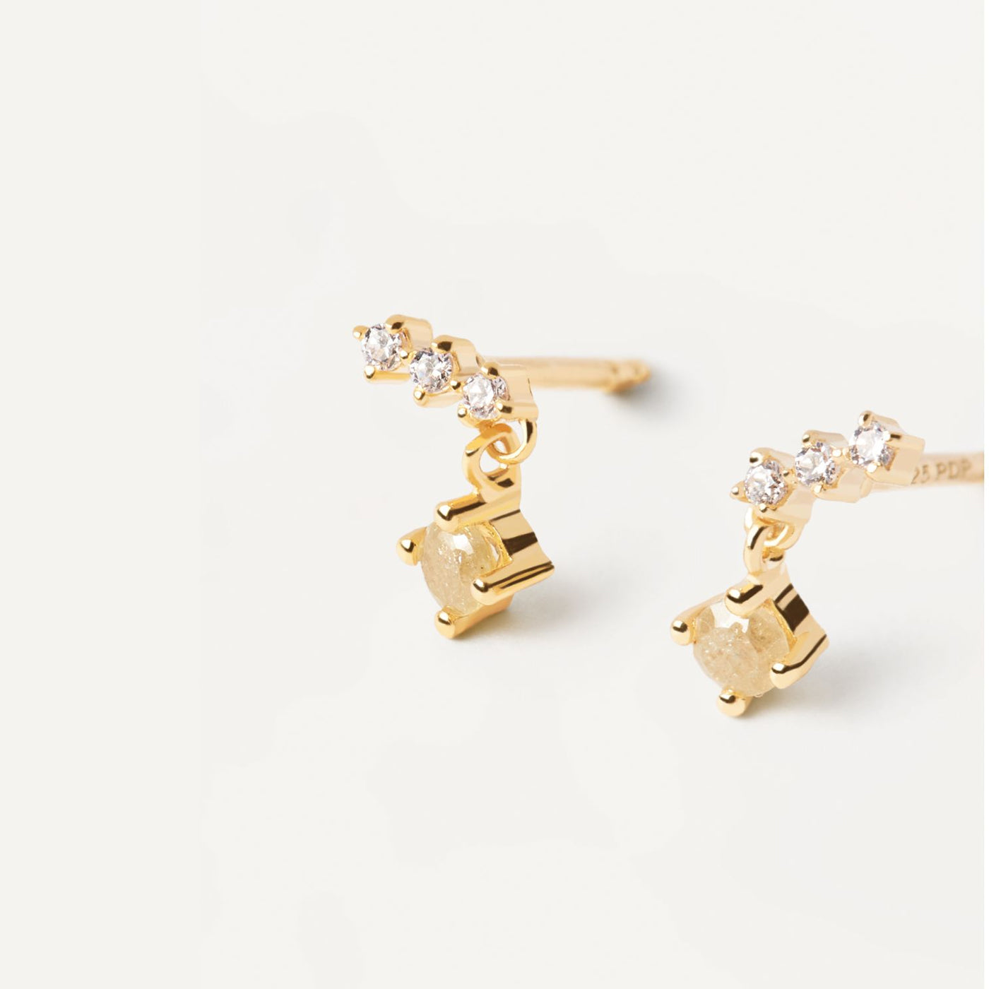 PDPaola Juno Astrid Gold Earrings