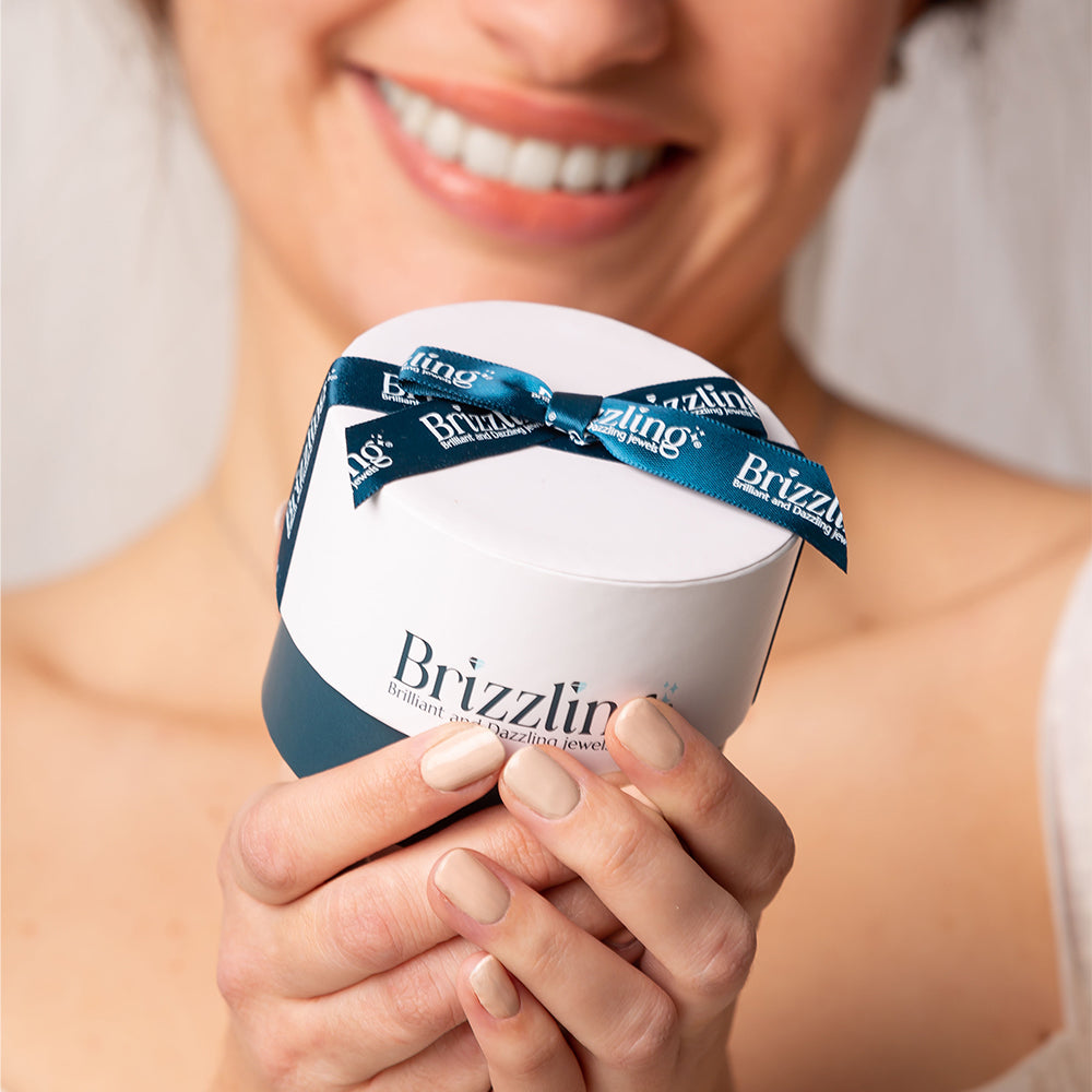 Brizzling Γυναικεία Σκουλαρίκια με Μοϊσανίτη BME2008-D5