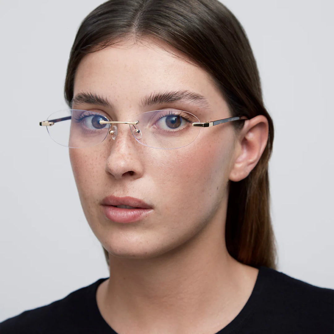 Blue Light Meller Jina Gold Glasses