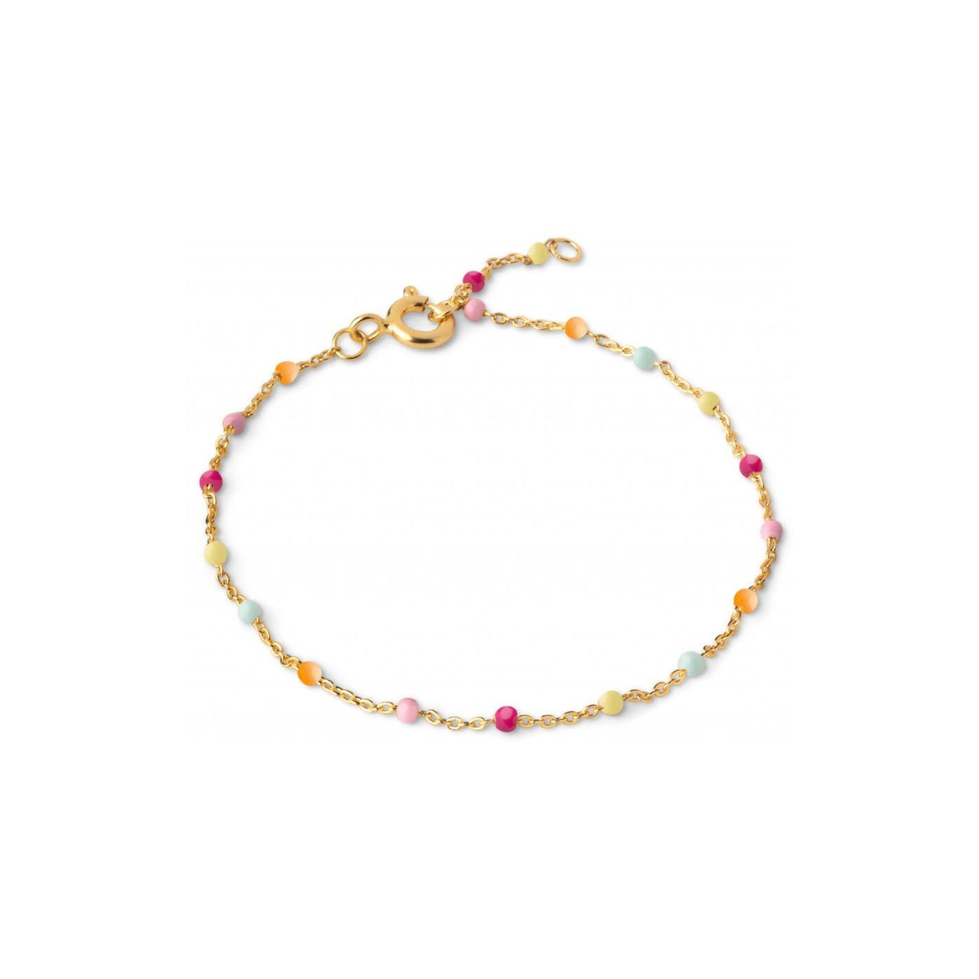 Βραχιόλι Enamel Lola Rainbow Gold
