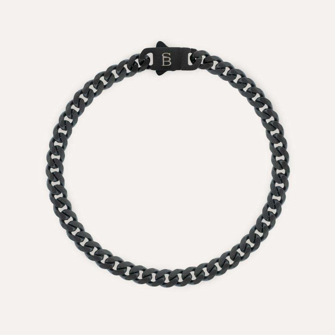 Steel & Barnett Βραχιόλι X - Black Edition Bracelet BEB001