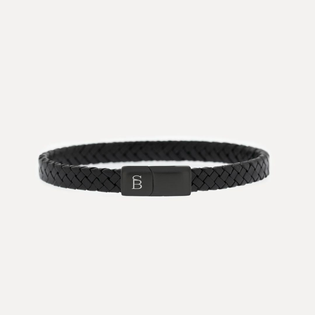Steel & Barnett Βραχιόλι X - Black Edition Bracelet BEB003