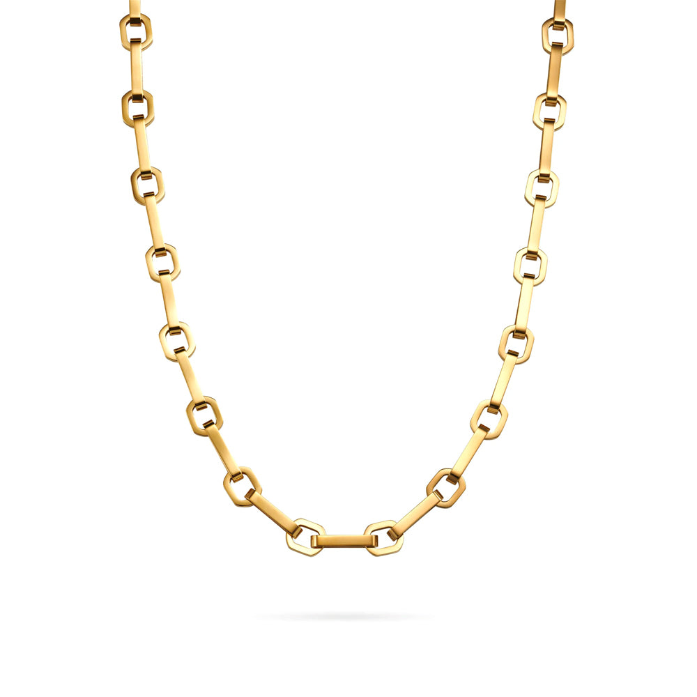 Aleyole Blockchain Gold Necklace NG4418