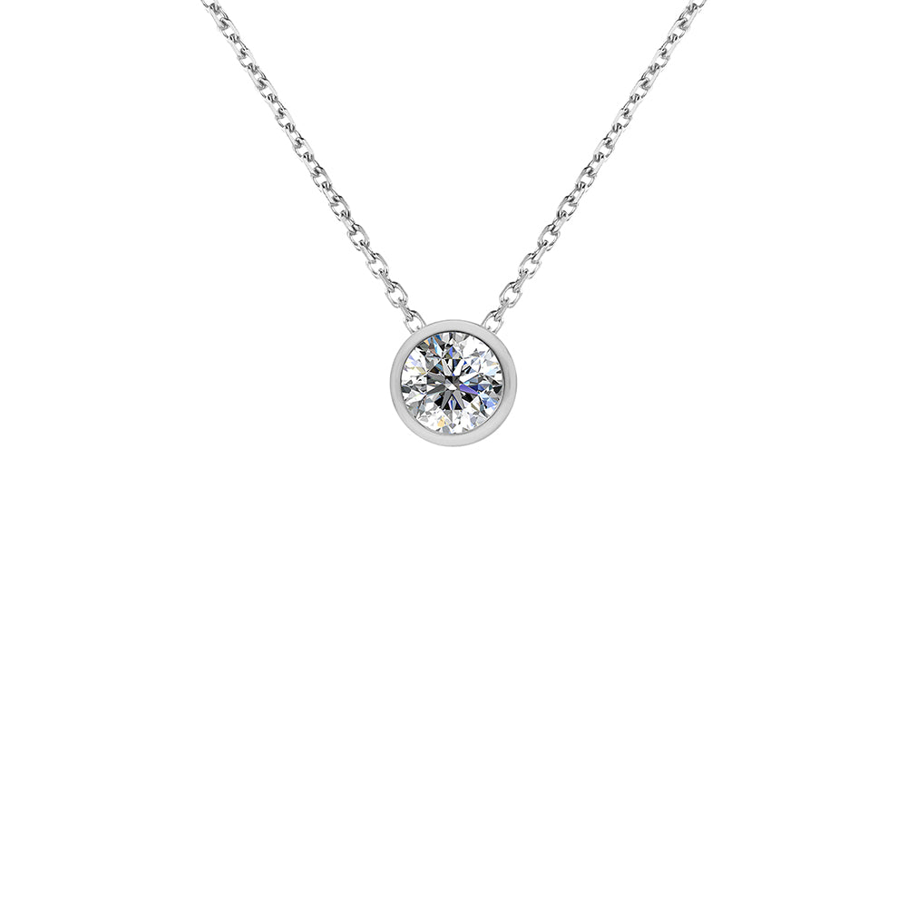 Brizzling Γυναικείο Κολιέ με Μοϊσανίτη BMCP068-4