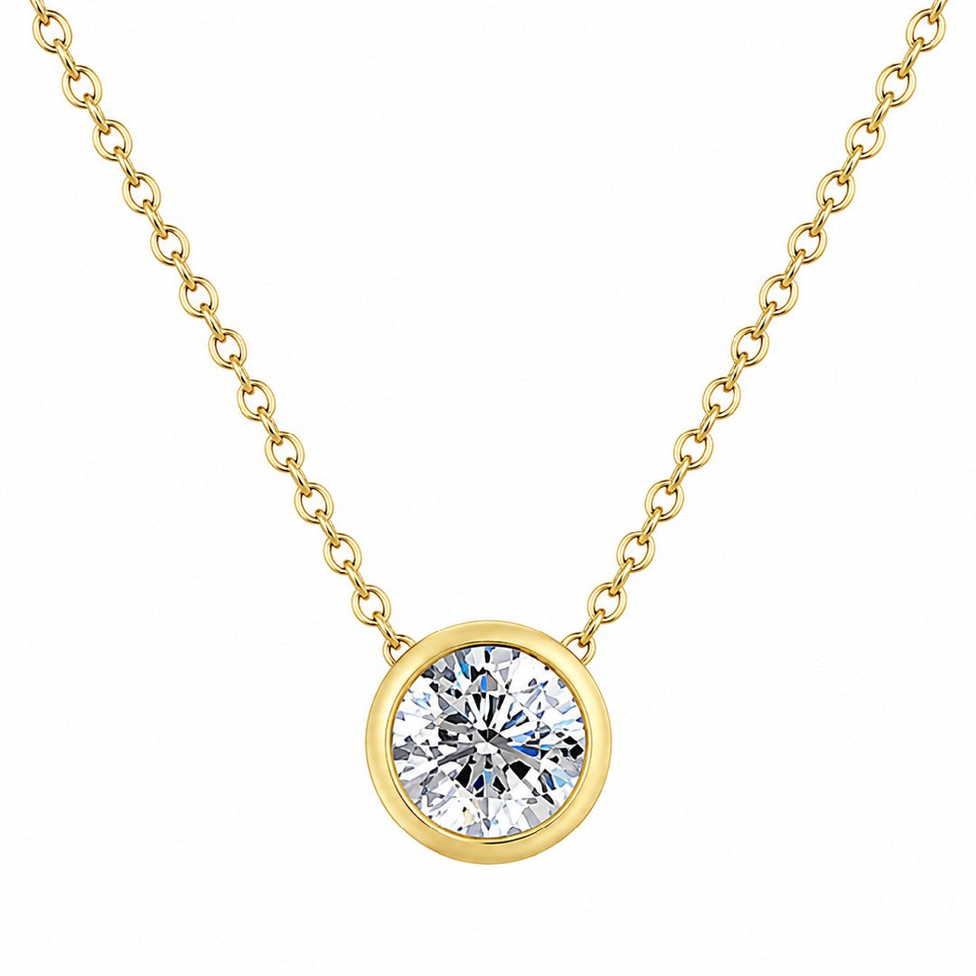 Brizzling Women's Necklace with Moissanite BMP2012