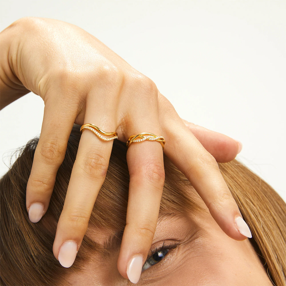 Aleyole Bonded Gold Ring RG5781