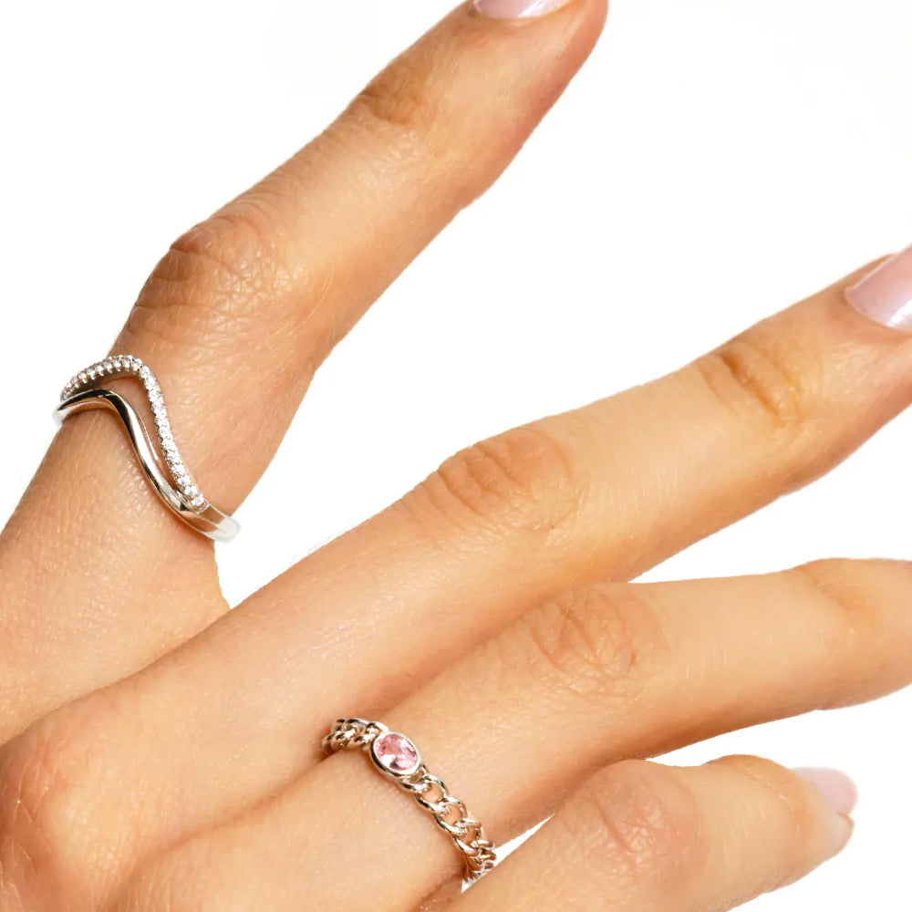 Aleyole Bonded Silver Ring RS5780