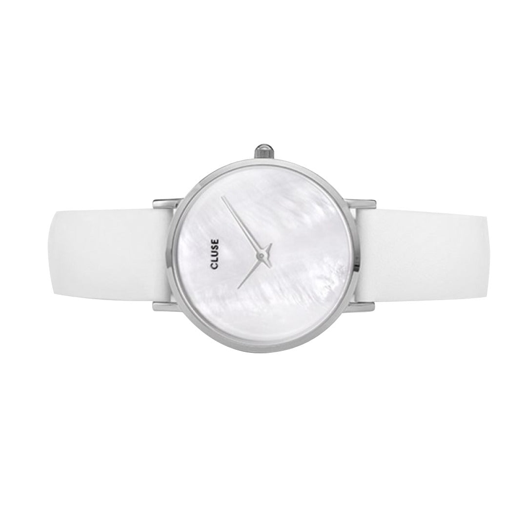 CLUSE Minuit La Perle Silver White Pearl-White CL30060