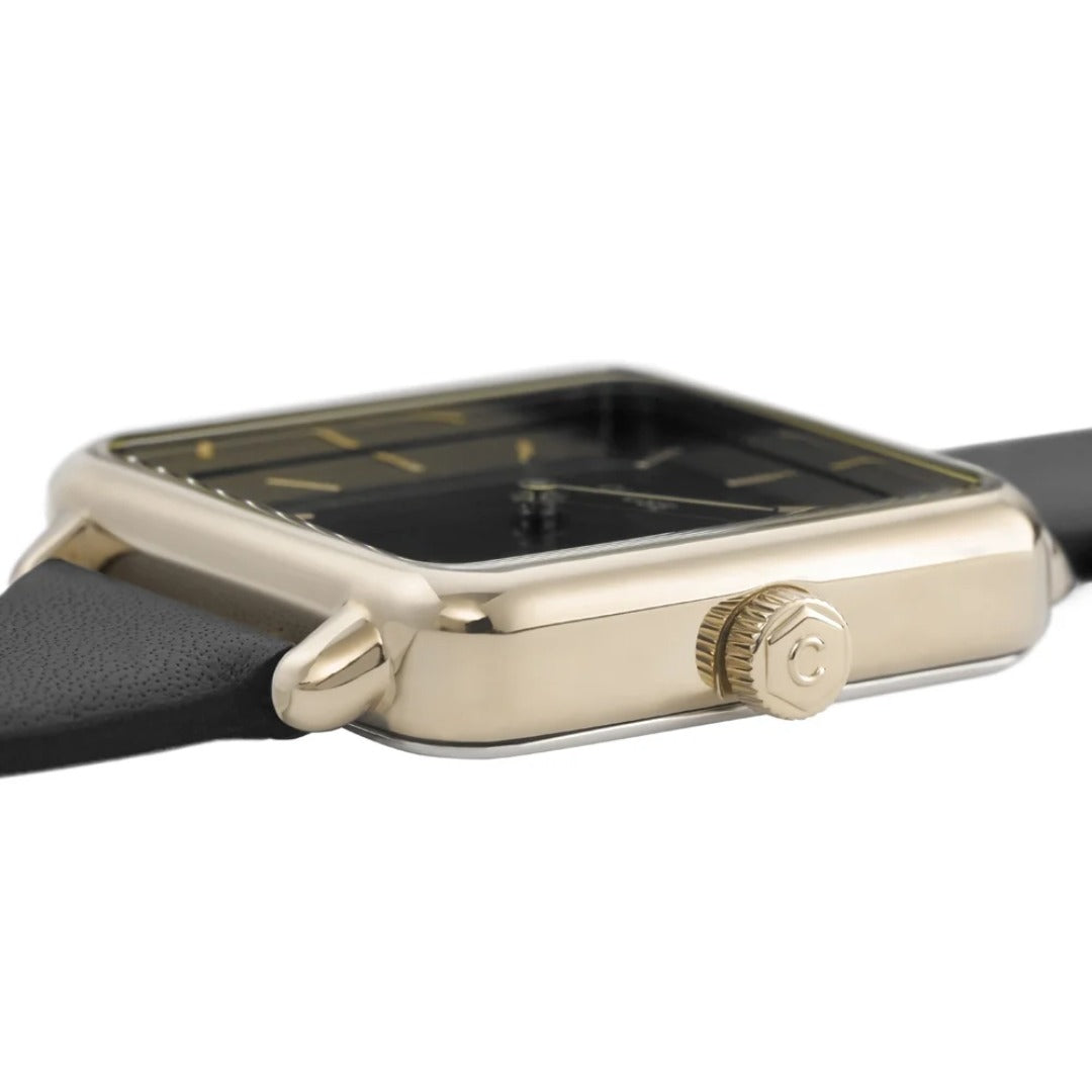 CLUSE La Tétragone Gold Black-Black CL60008