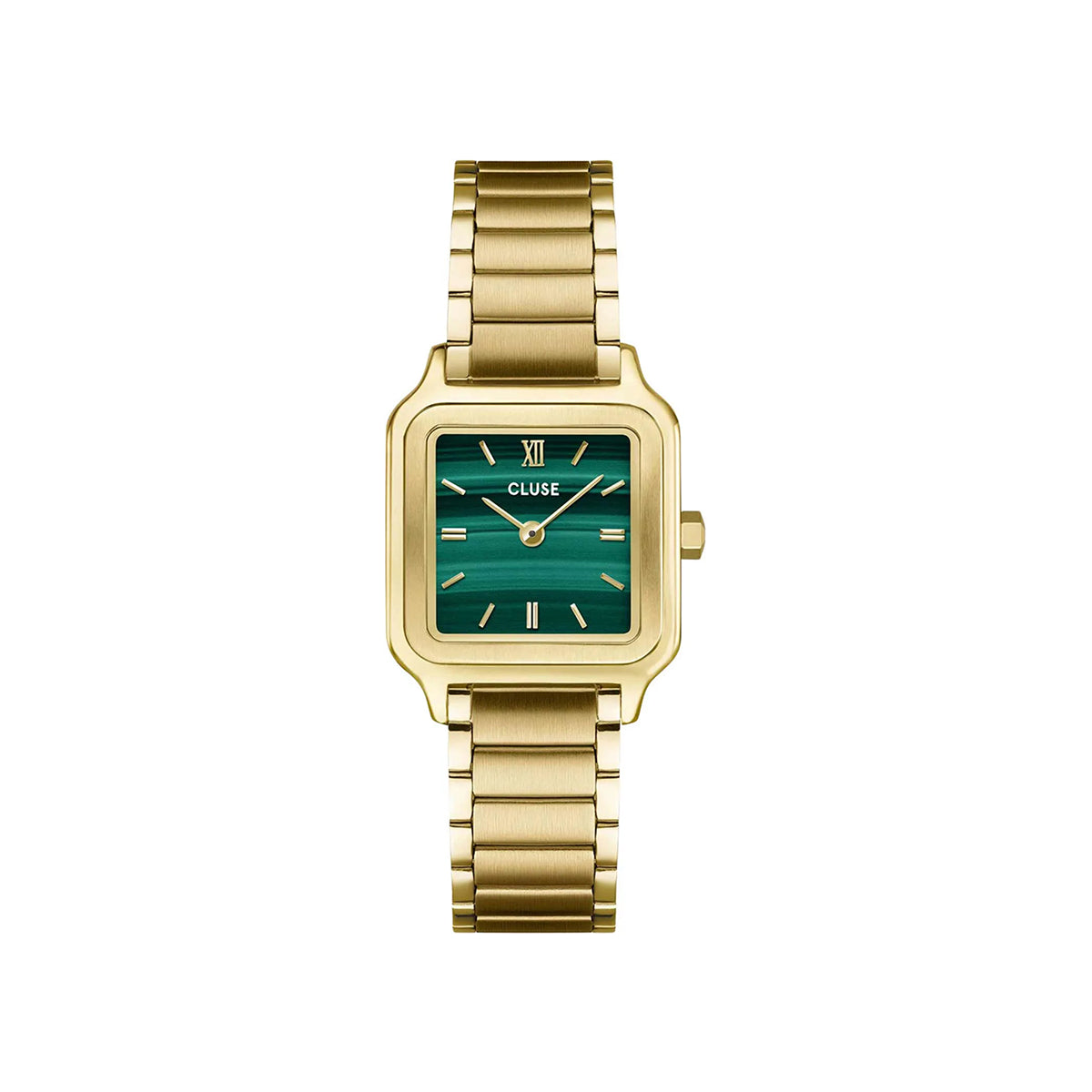 Cluse Gracieuse Petite Watch Steel Gold/Emerald Colour