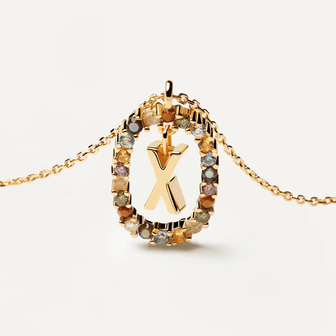 Κολιέ PDPaola Letter X Gold