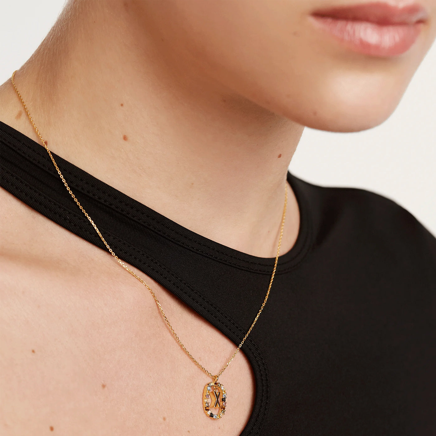 Κολιέ PDPaola Letter X Gold