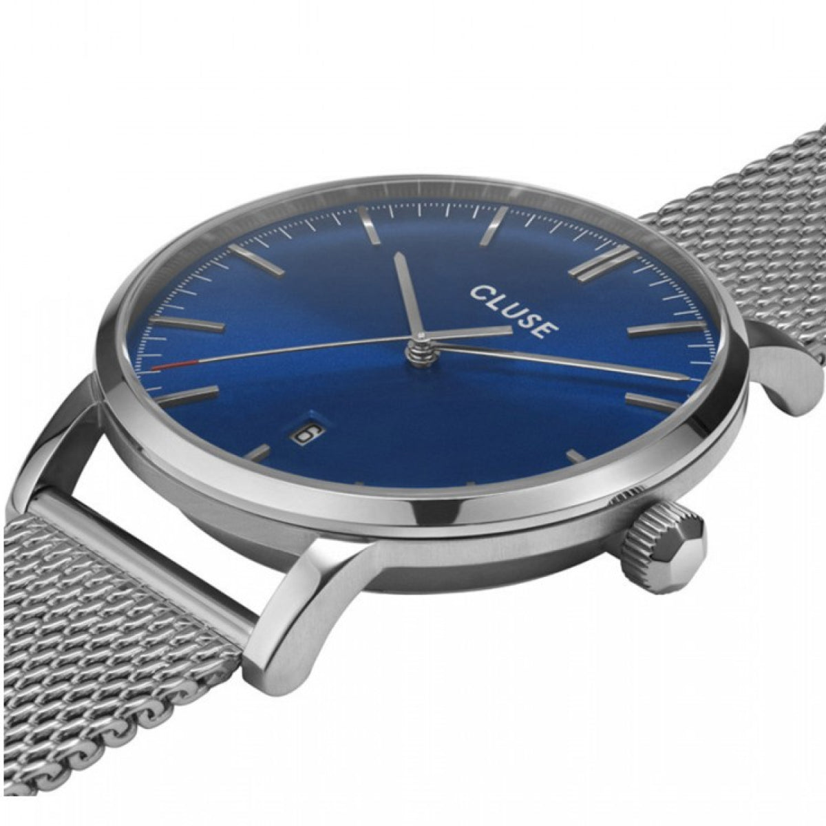 CLUSE Aravis Silver Stainless Steel Bracelet