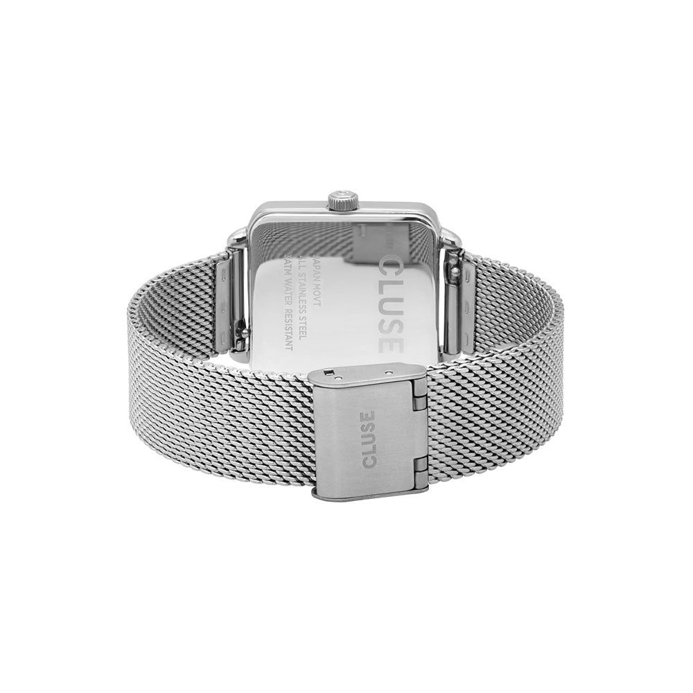 Cluse La Tétragone Mesh Dark Grey Silver Colour