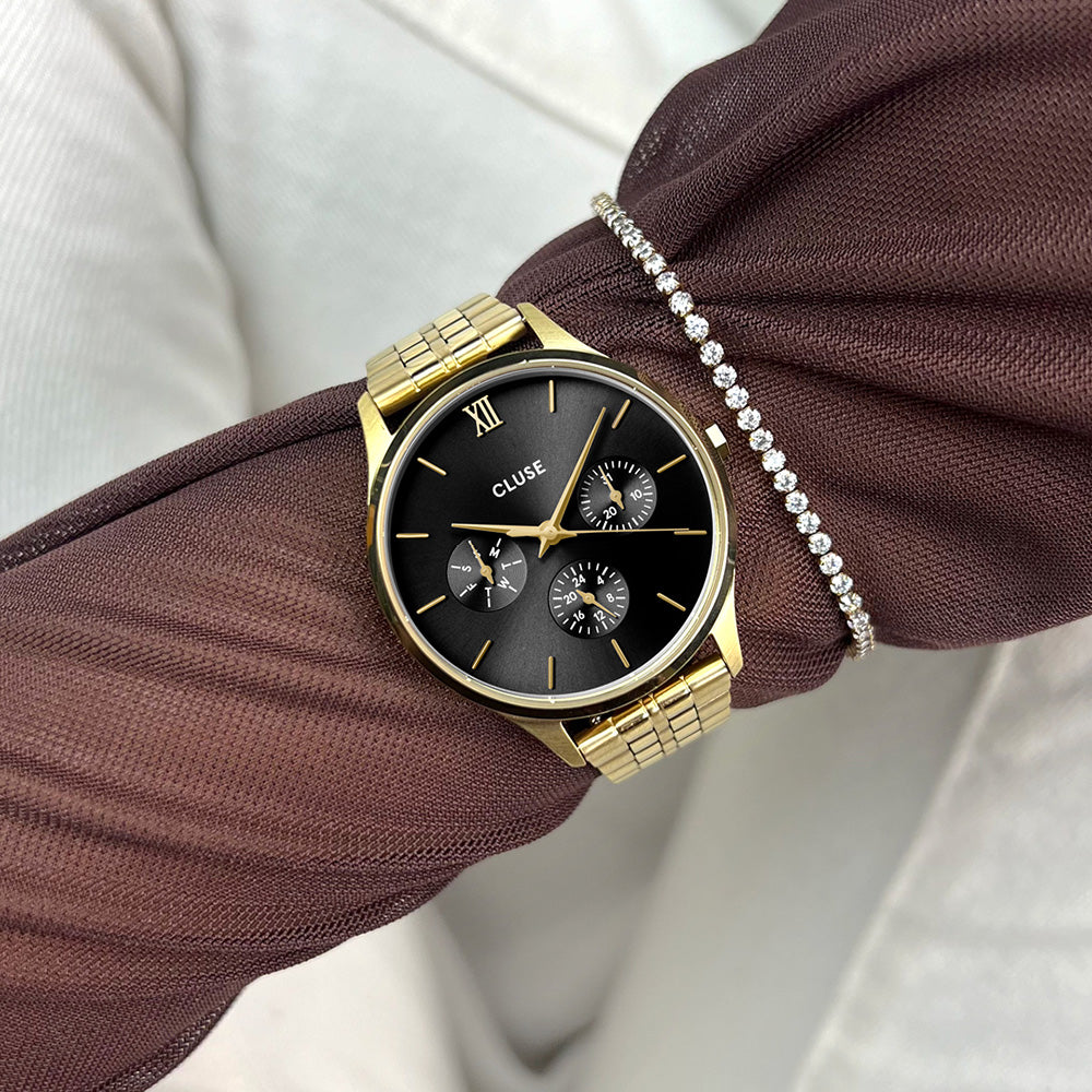 CLUSE Minuit Gold Stainless Steel Bracelet