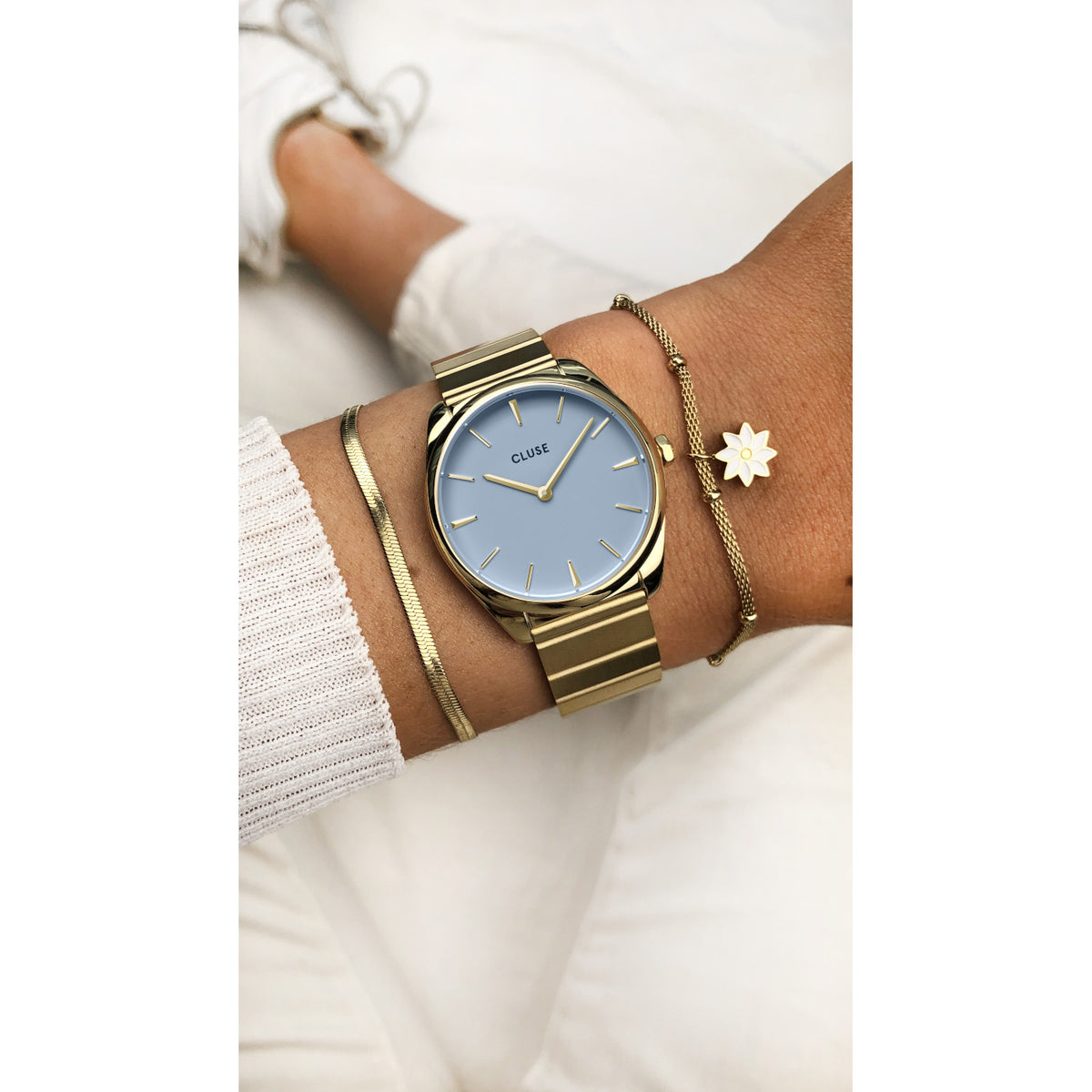 CLUSE Féroce Petite Gold Blue CW11203