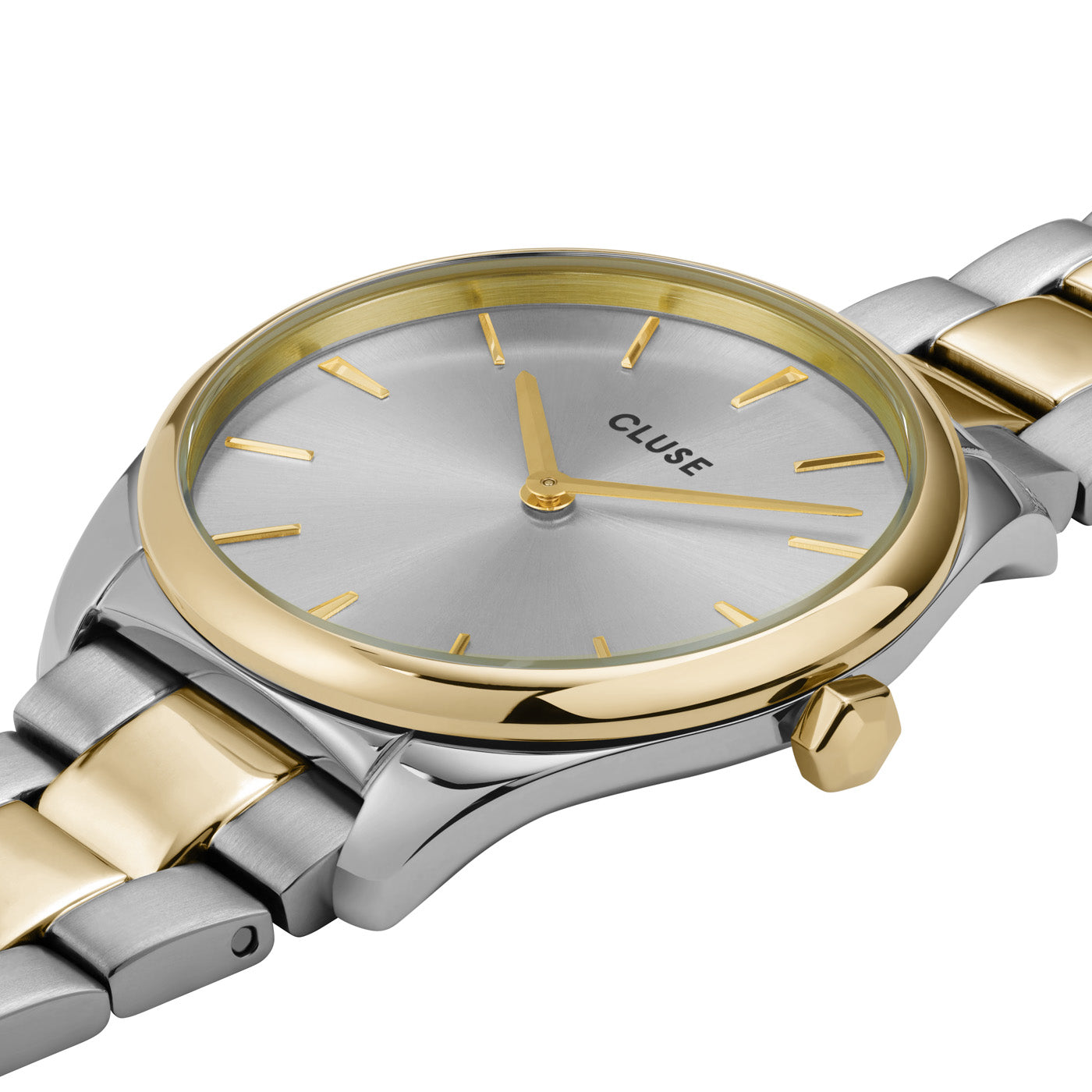 Γυναικείο Ρολόι Cluse Féroce Petite Steel Bicolour