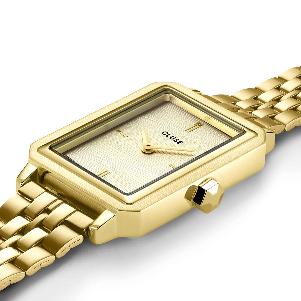 CLUSE Fluette Steel Sand Texture Gold, Gold Colour