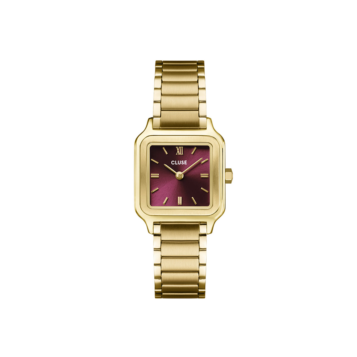 CLUSE Gracieuse Petite Watch Steel Dark Cherry Gold Colour CW11812