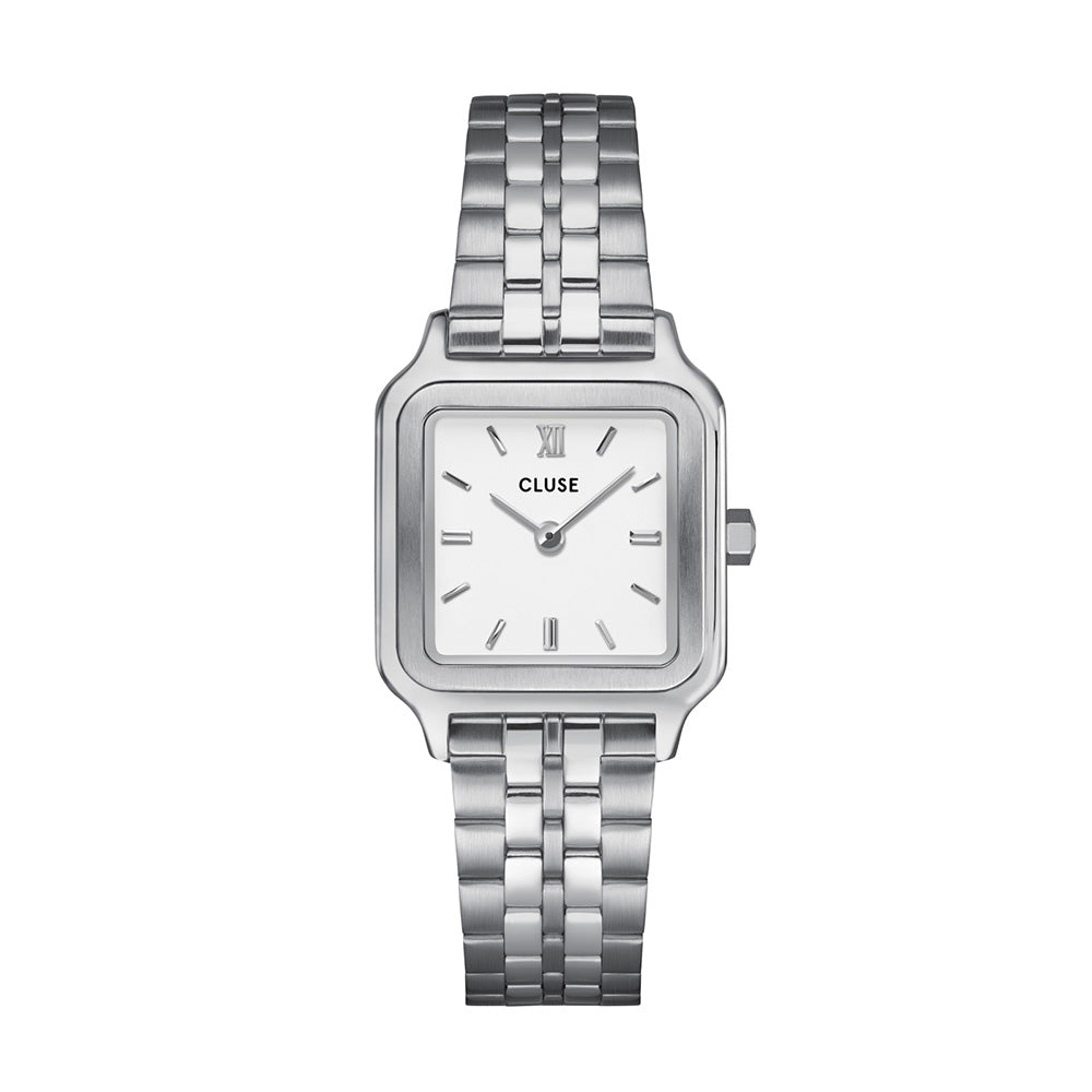 CLUSE Gracieuse Petite Watch Steel White Silver Colour