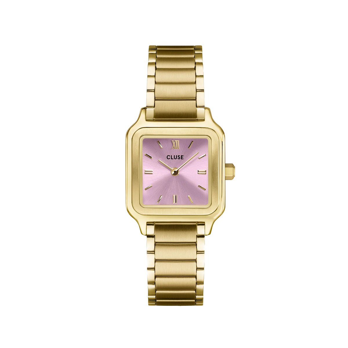 CLUSE Gracieuse Petite Watch Steel, Mauve Pink, Gold Colour