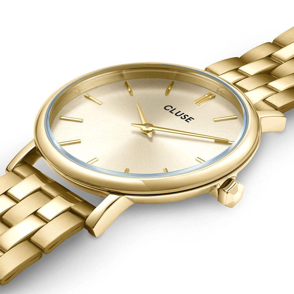 Cluse Pavane Petite 2.0 Steel Watch Full Gold Colour