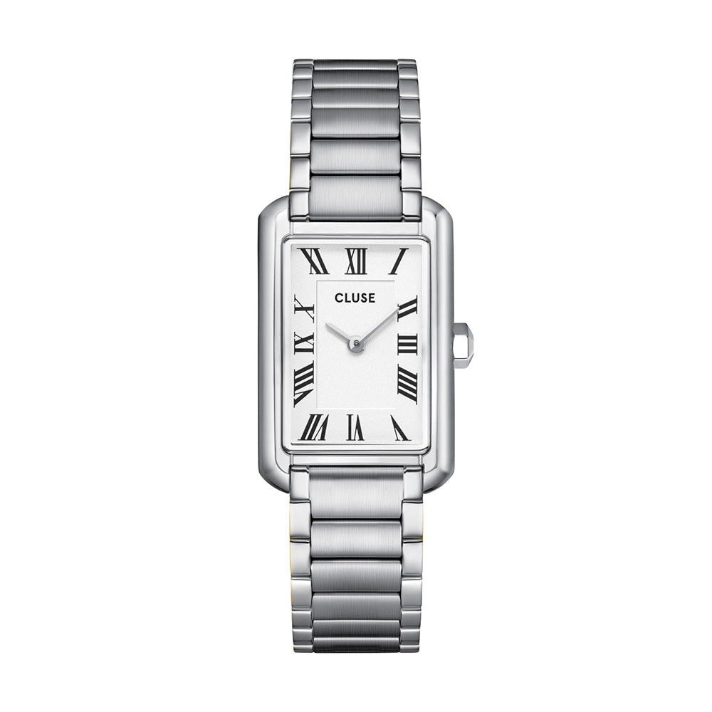 CLUSE Belissena Watch Steel White Silver Colour