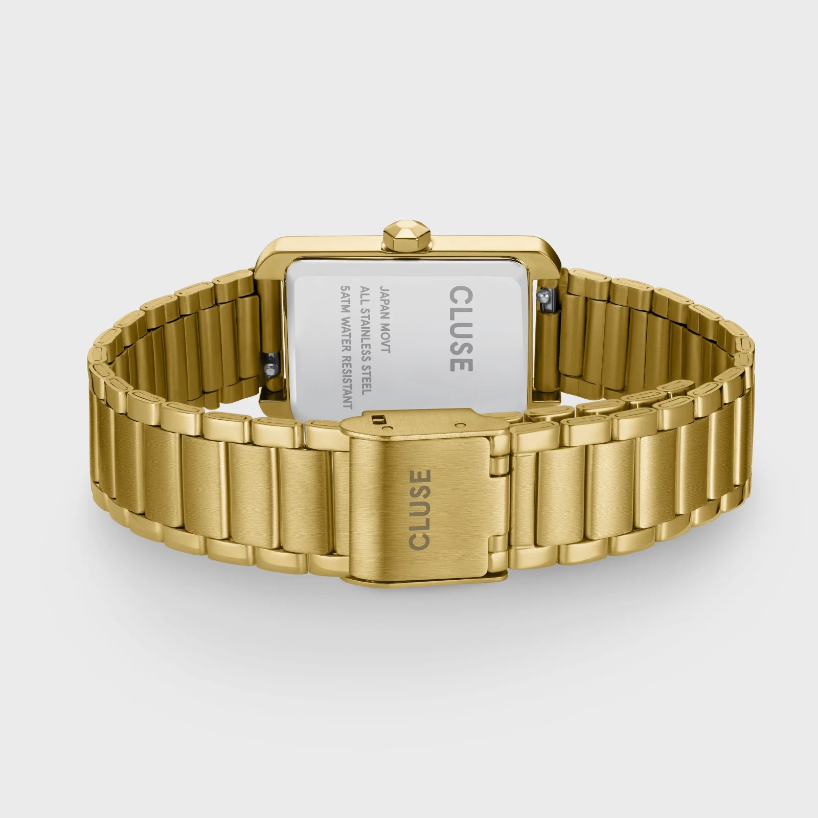 CLuse Belisenna Watch Steel, Olive, Gold Color