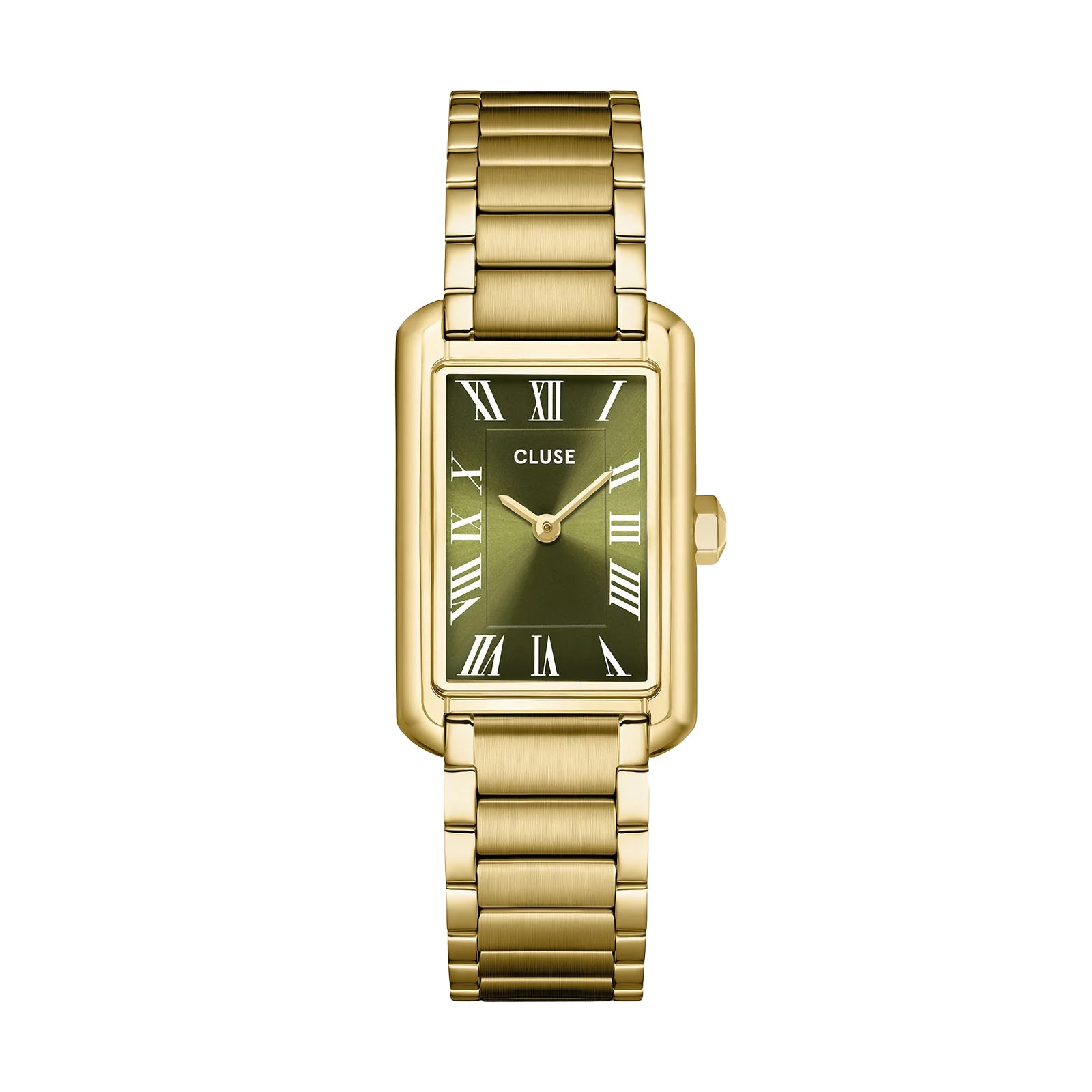 CLUSE Gracieuse Watch Steel Sunray Textured Full Gold Color