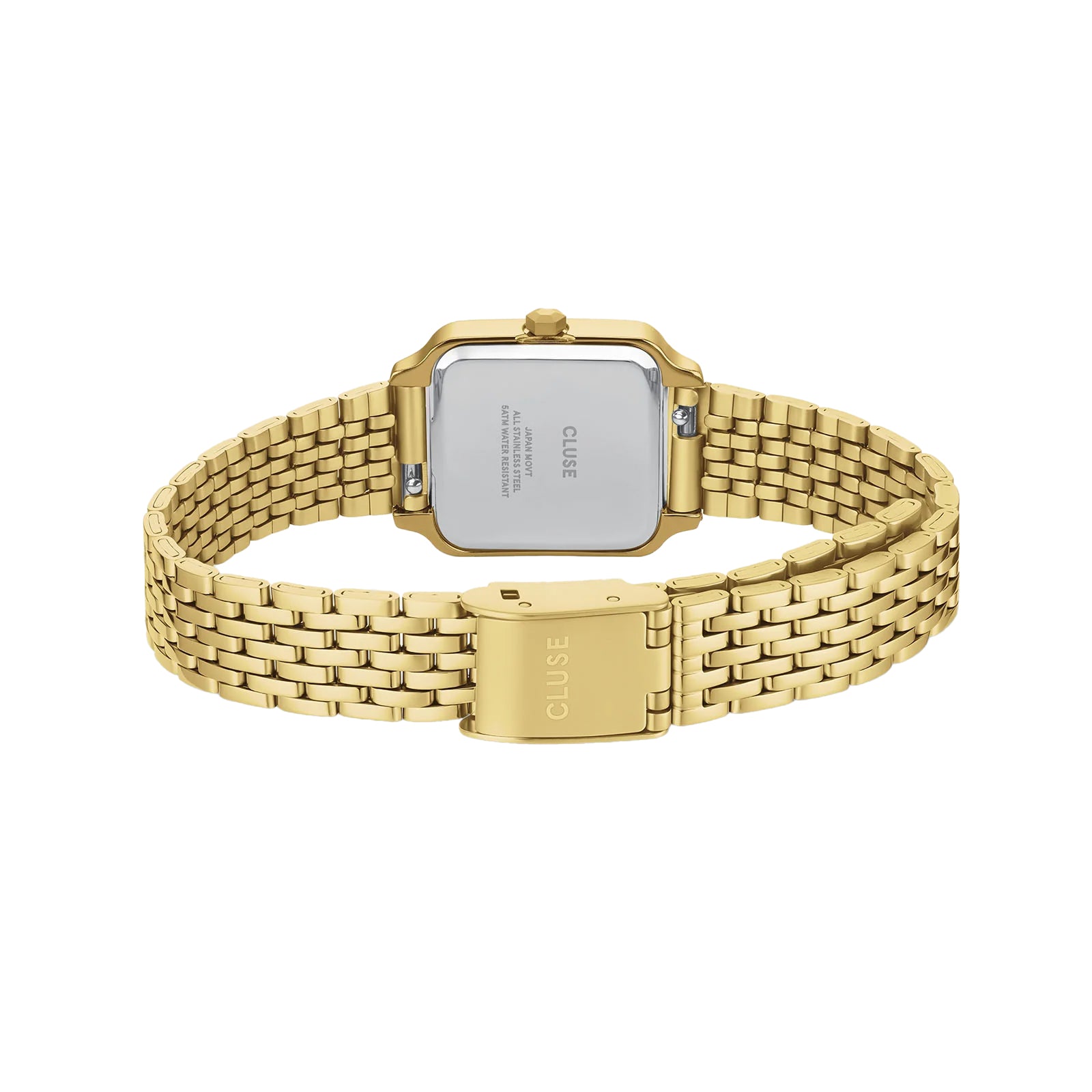 CLUSE Gracieuse Mini Watch Steel, White, Gold Colour