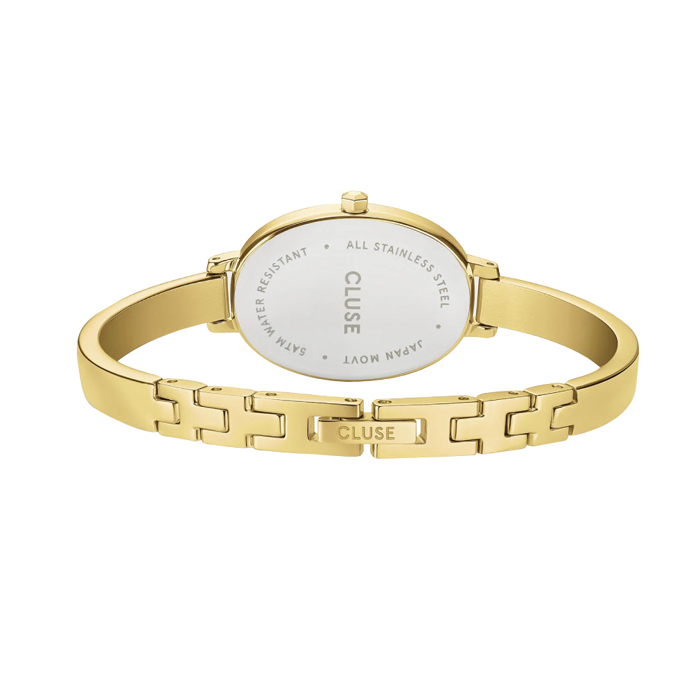 CLUSE L'Ovale Watch Steel, Full Gold Colour