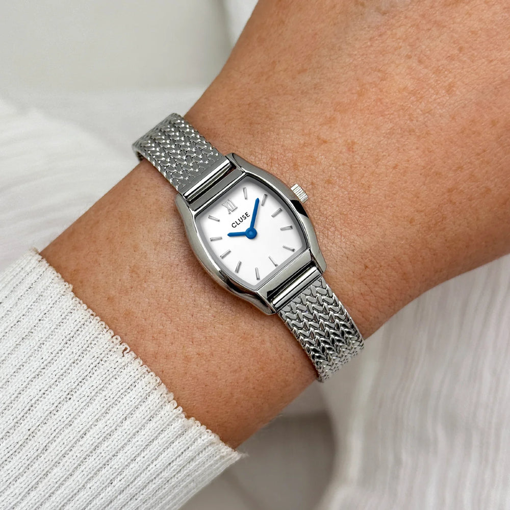 CLUSE Tonnette Mini, Mesh, Silver, Silver Colour CW16502